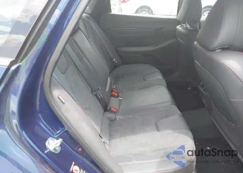 2022 Hyundai Sonata N Line z USA, uszkodzony, nr VIN 5NPEK4JC9NH141160